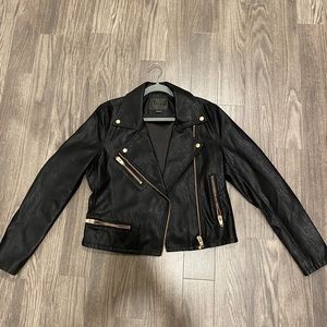 BLANKNYC black leather jacket